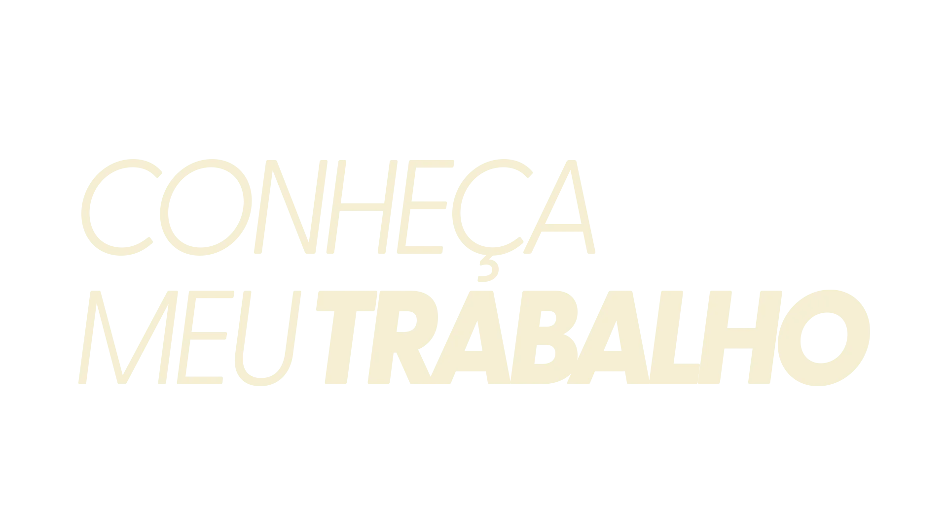 Conheça meu trabalho